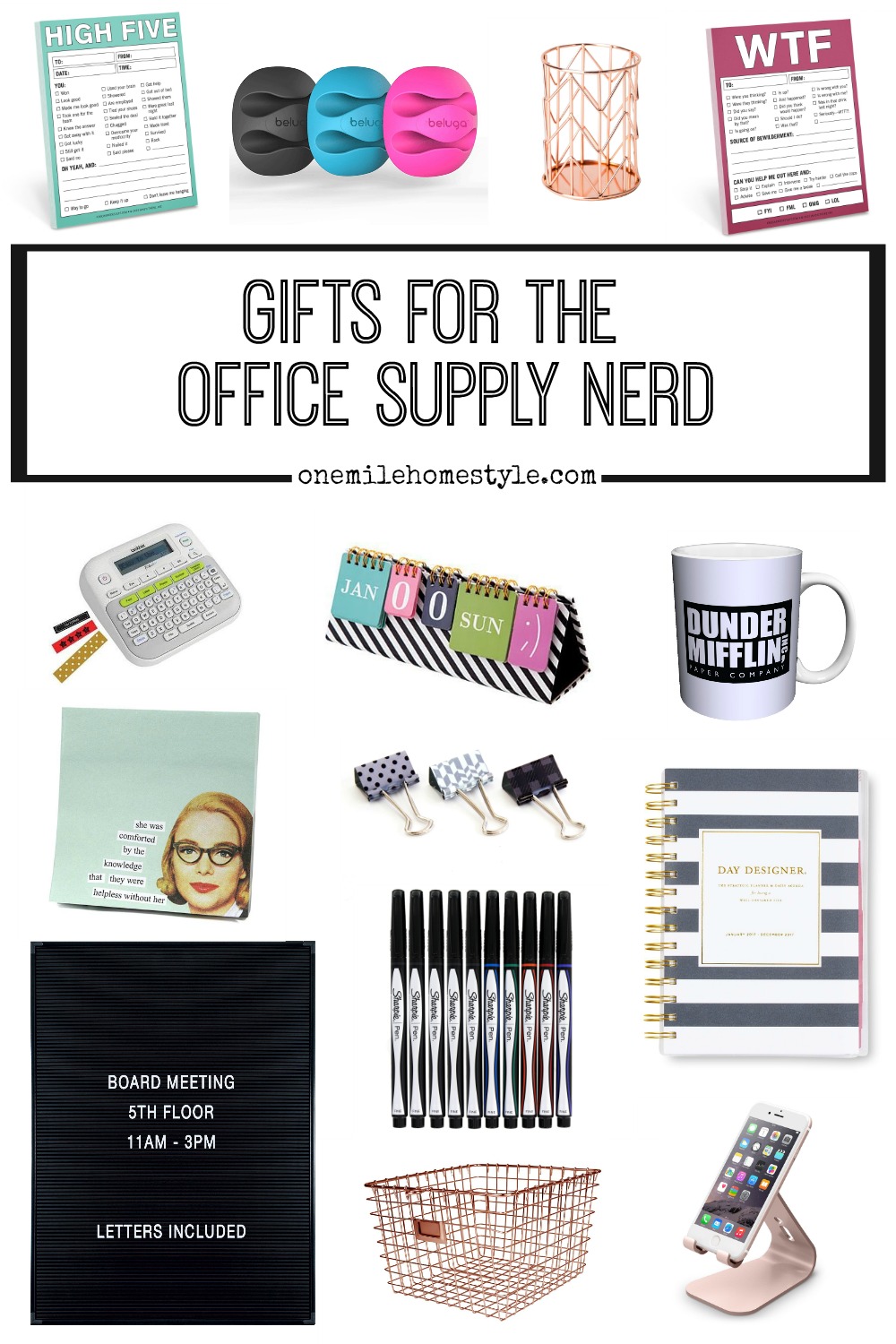 Gifts For the Office Supply Nerd